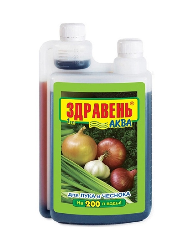 Удобрение Здравень АКВА для лука и чеснока